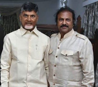 Mohan Babu Meets Cbn; Held Discussion For 2 Hours