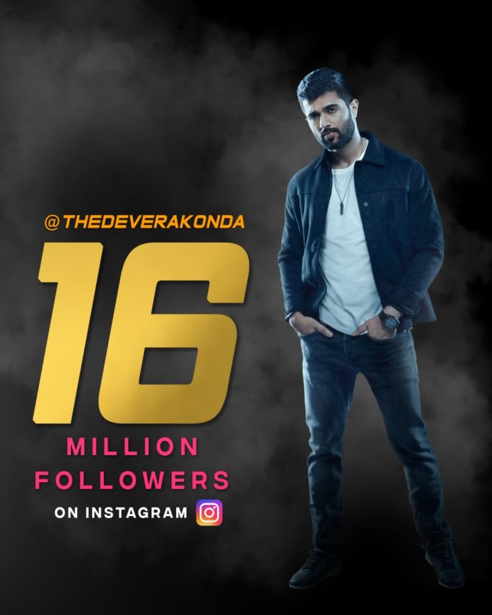 Vijay Deverakonda Clocks 16m Followers On Instagram