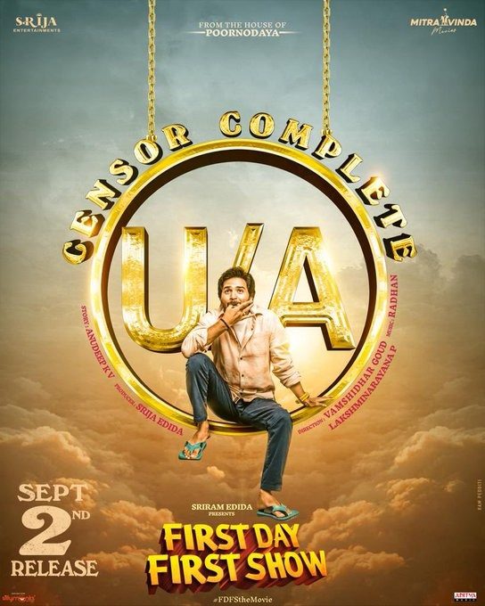 First Day First Show Wraps Up Censor Formalities
