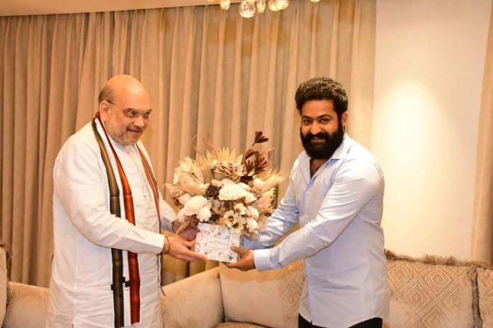 Amit Shah Expresses Joy Over Meeting Ntr