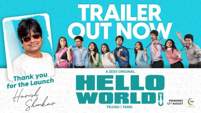 Harish Shankar Unveils Trailer Of Zee5’s ‘hello World’