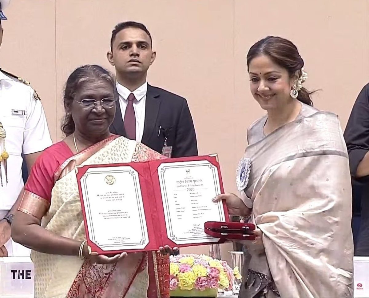 Suriya, Jyothika Receive National Awards For Soorarai Pottru