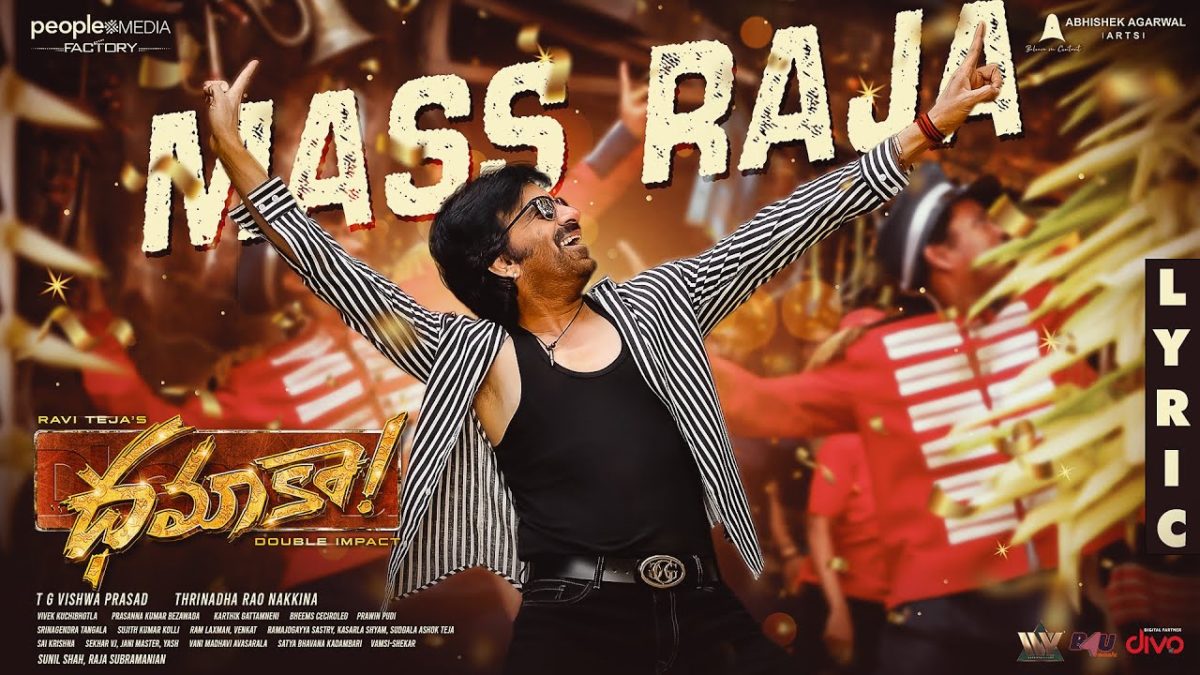 Mass Raja: Second single from Dhamaka out - TeluguBulletin.com