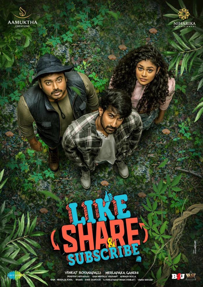 Santosh Sobhan, Faria’s Next Titled ‘like Share & Subscribe’