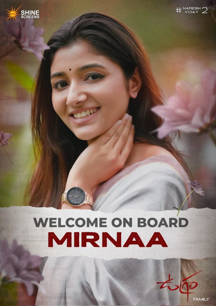 Mirnaa Comes On Board For Allari Naresh’s Ugram