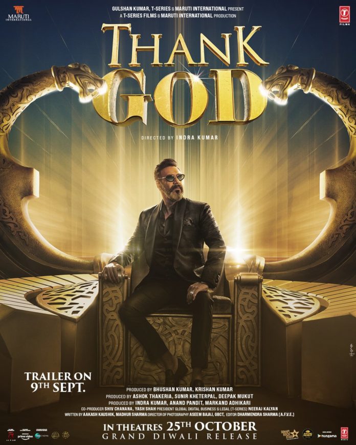 Ajay Devgn Unveils His First Look From Thank God