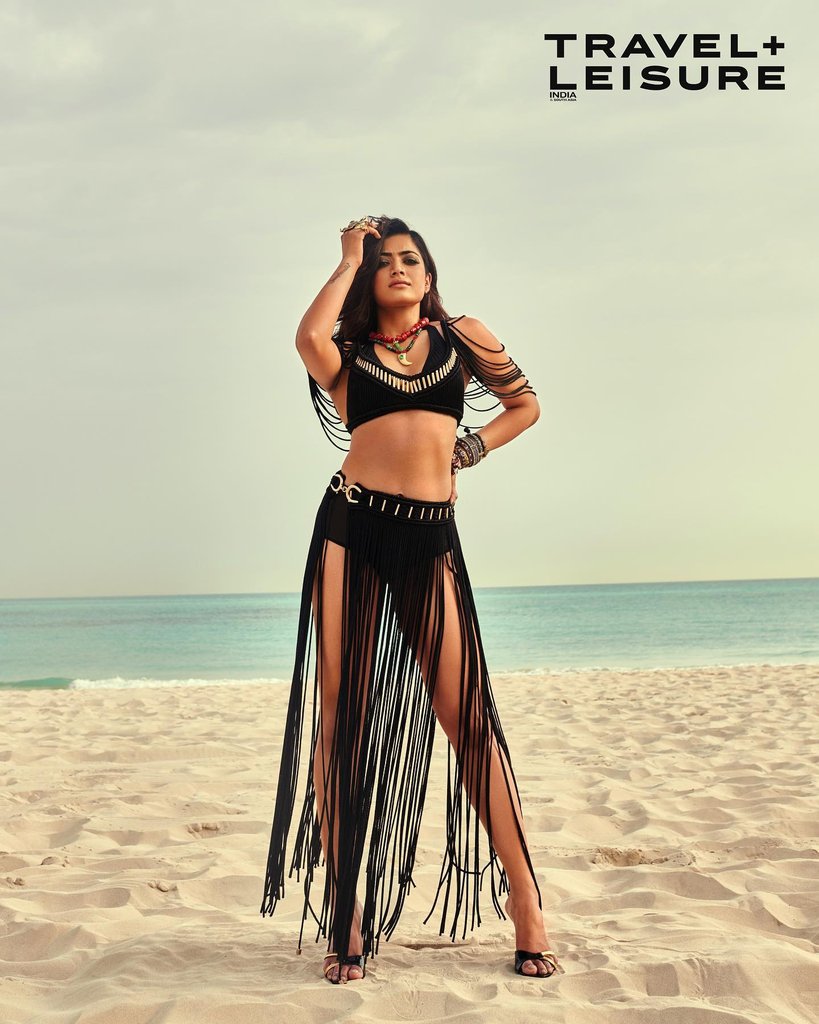 Pic Talk: Rashmika Sizzles In Black Bikini