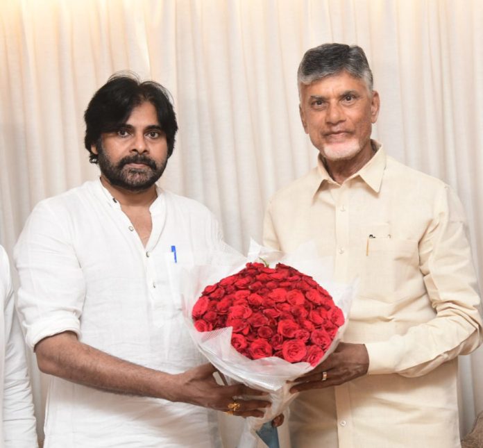 Chandrababu Meets Pawan Kalyan In Vijayawada