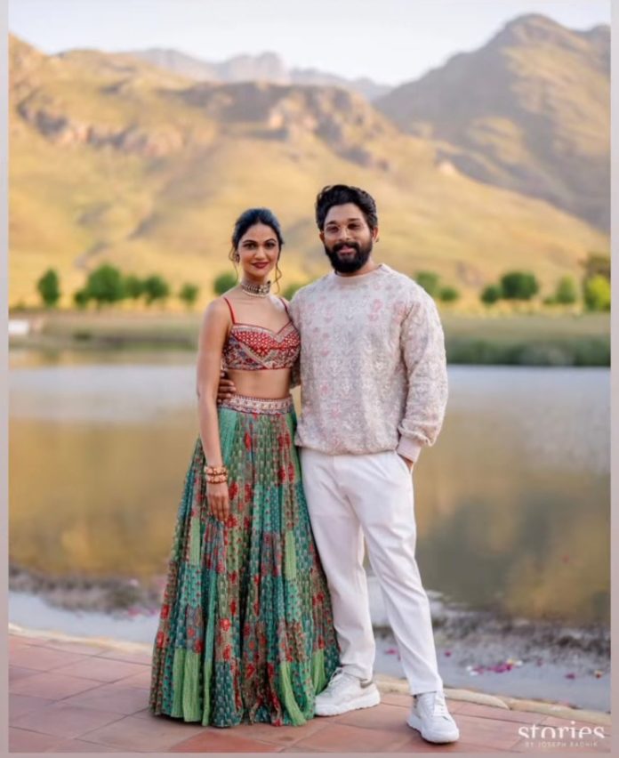 Pic Talk: Allu Arjun With His Most Beautiful Wife