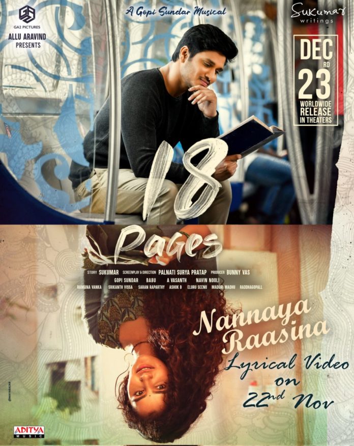 ‘nannaya Raasina’ From 18 Pages To Be Out On This Date