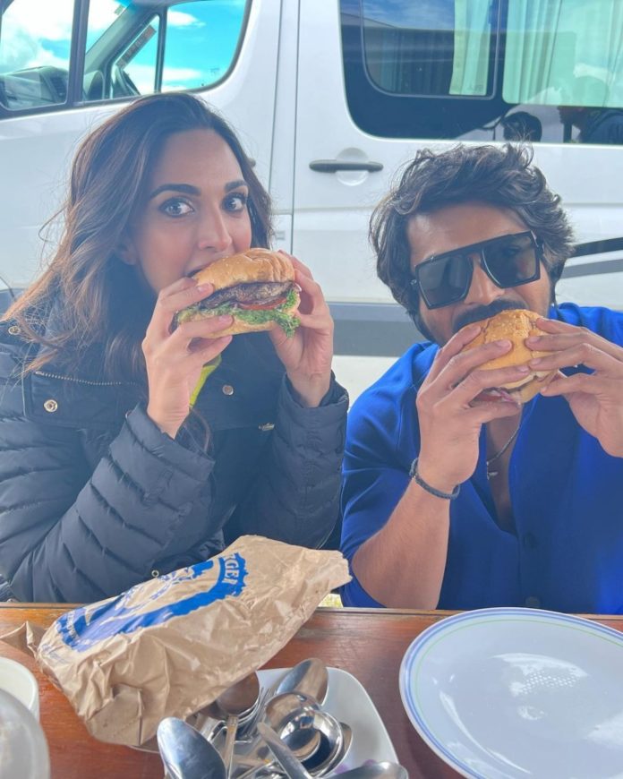 Pic Talk: Ram Charan’s Burger Moment With Kiara