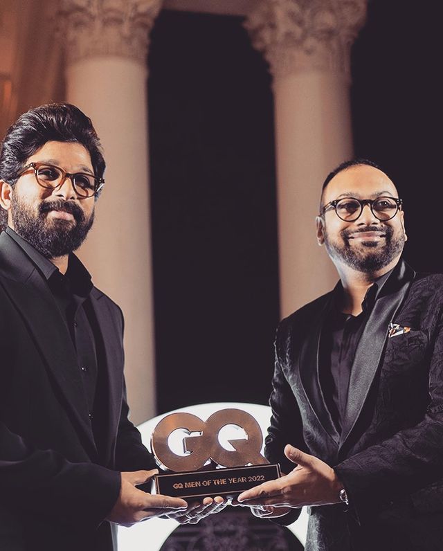 Allu Arjun Receives ‘men Of The Year’ Honour