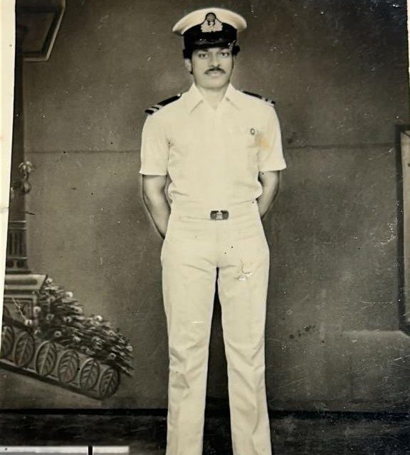 Pic Talk: Megastar Recalls His Days As A Naval Cadet
