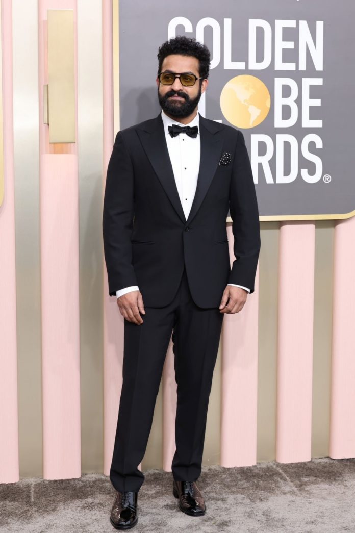 Pic Talk: Jr Ntr In A Uber Classy Look At Golden Globes
