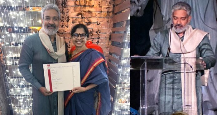 Ss Rajamouli Receives New York Critics Award