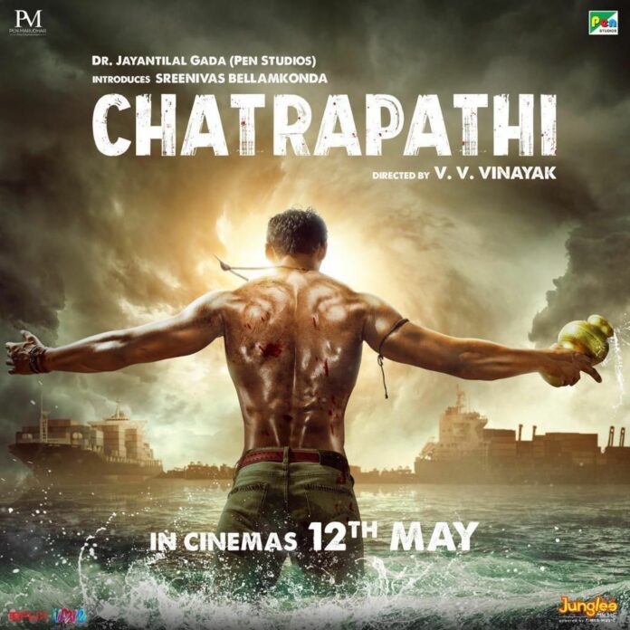 “chatrapathi” First Look Out, Theatrical Release On May 12th