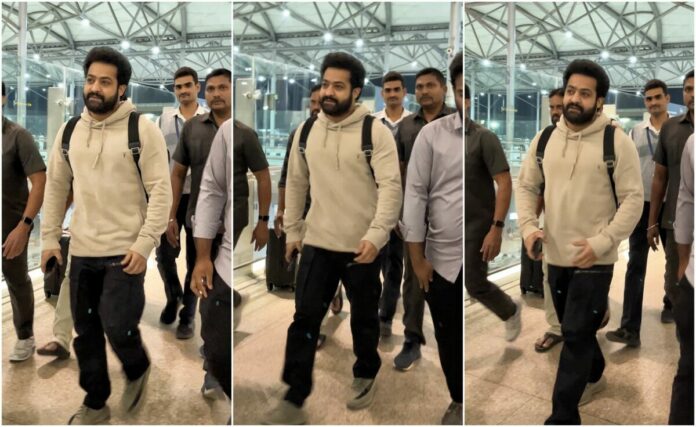 Ntr Off To Usa To Attend Oscars Event.