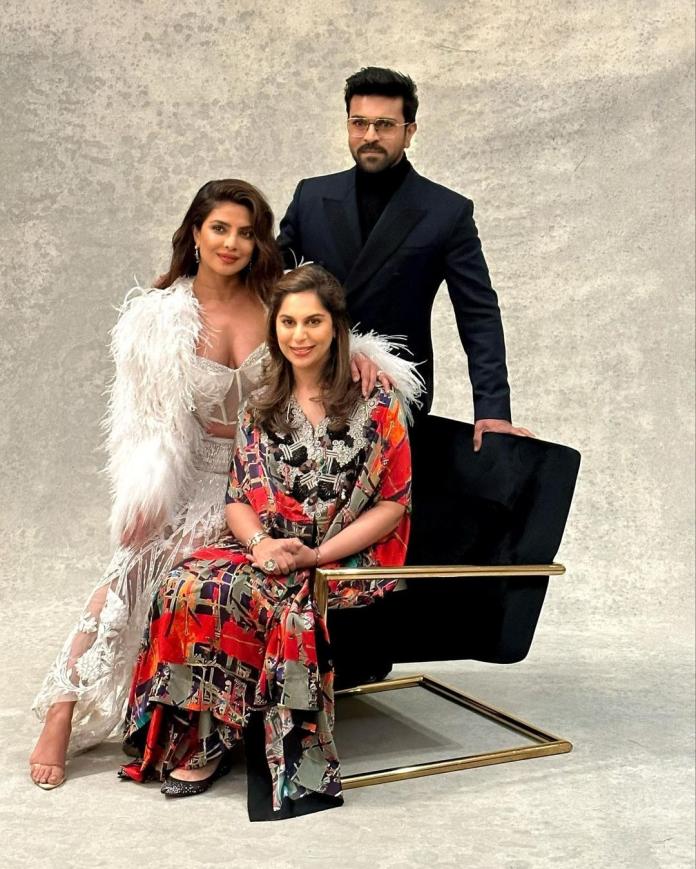 Ram Charan Attends Priyanka Chopra’s Party Ahead Of Oscars
