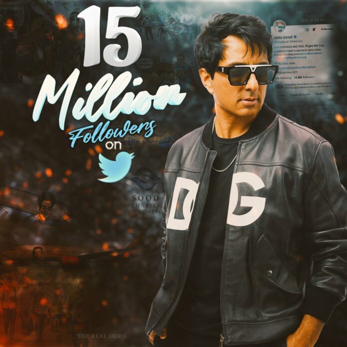 Twitter: Sonu Sood Hits 15 Million Mark