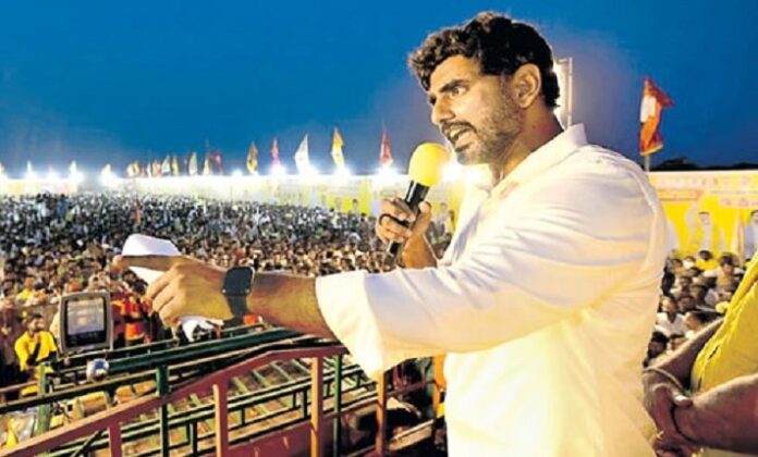 Lokesh Promises To Renew Drinking Water Scheme For All