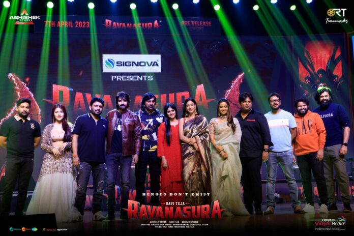 Ravanasura Pre-release Event, Ravi Teja: You’ll See A New Me