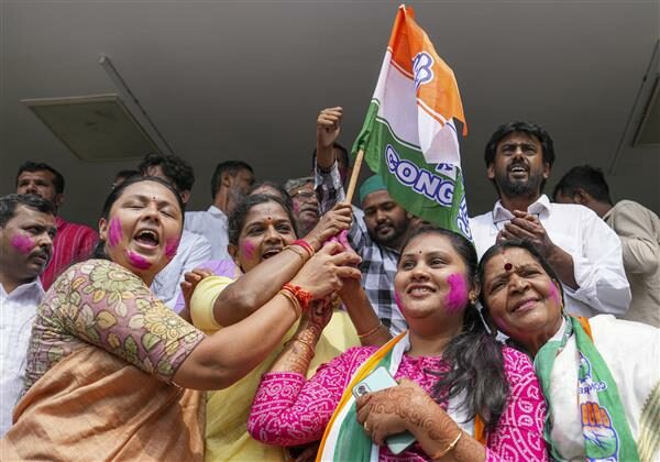 Karnataka Elections: Congress Heading Towards Clear Majority