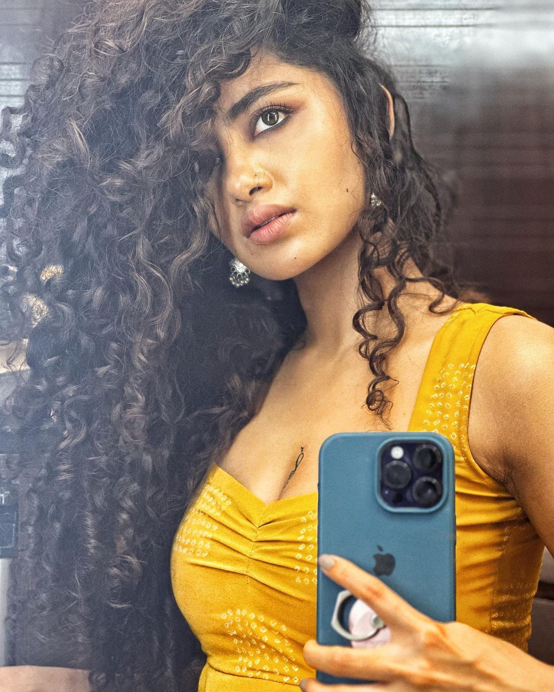 Pic Talk Anupama shows tattoo on her chest