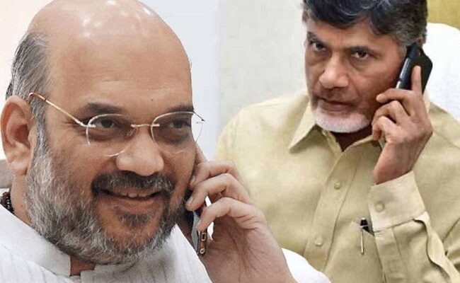 Cbn Schedules Meeting With Amit Shah, Modi