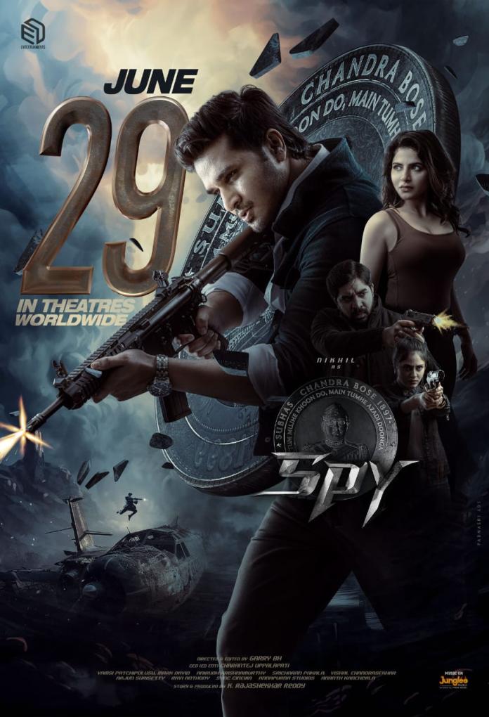 Nikhil’s ‘spy’ To Hit Screens Worlwide On June 29