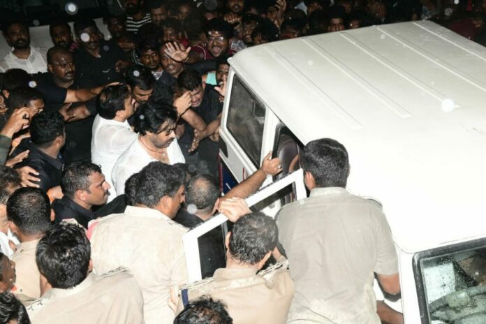 Breaking: Janasena Chief Pawan Kalyan Arrested