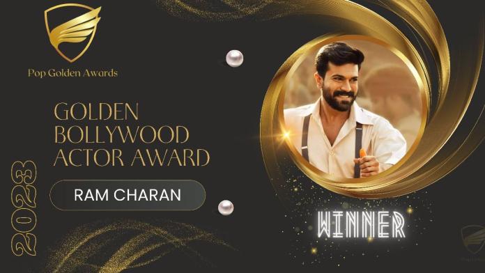 Global Star Ram Charan Wins  ‘golden Bollywood Actor Of The Year’