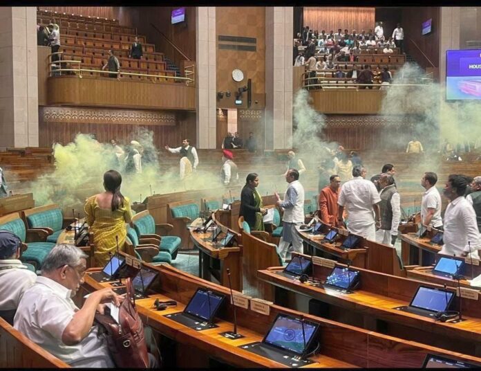 Shocking: Tear Gas Attack In Parliament