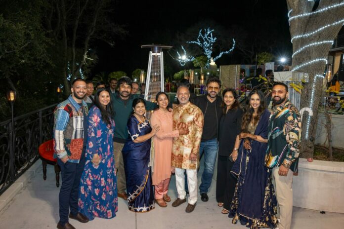Chrianjeevi Indulges In Wedding Festivities Of Close Friend In Usa