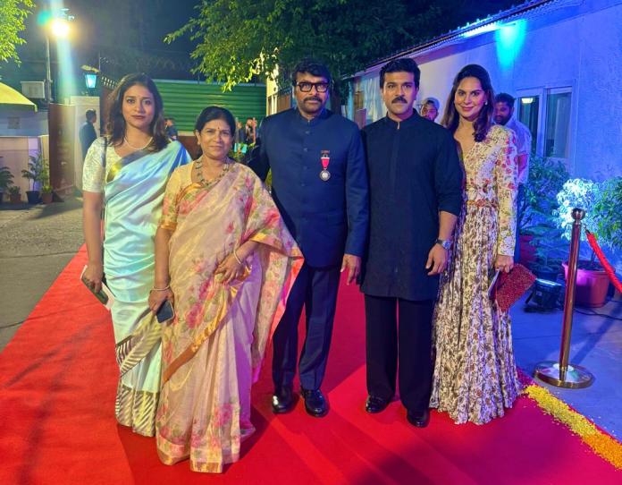 Chiranjeevi Attends The Dinner Hosted By Union Minister!
