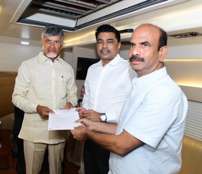 Interesting: Megha’s Main Men Meet Chandrababu