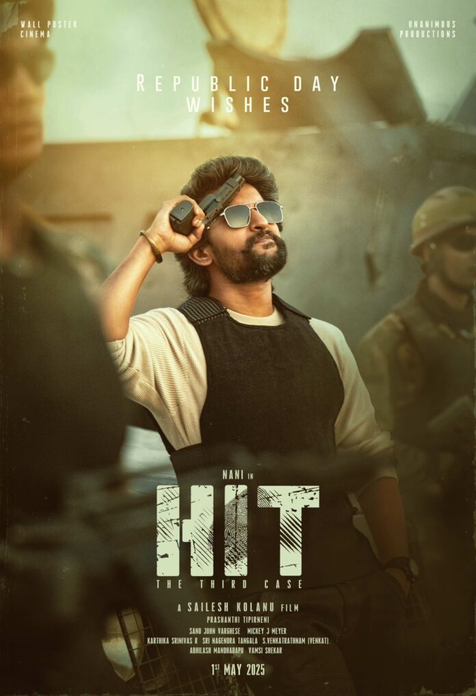 Pic Talk: Rugged Nani From Hit 3