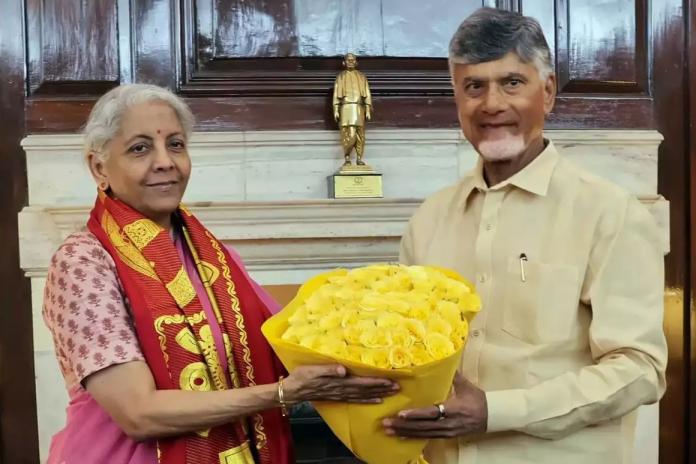 Cm Chandrababu Happy With Central Budget