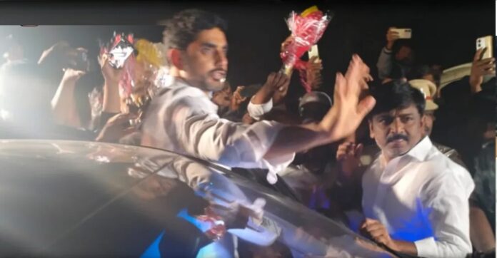 Nara Lokesh Touches Jagan’s Bastion