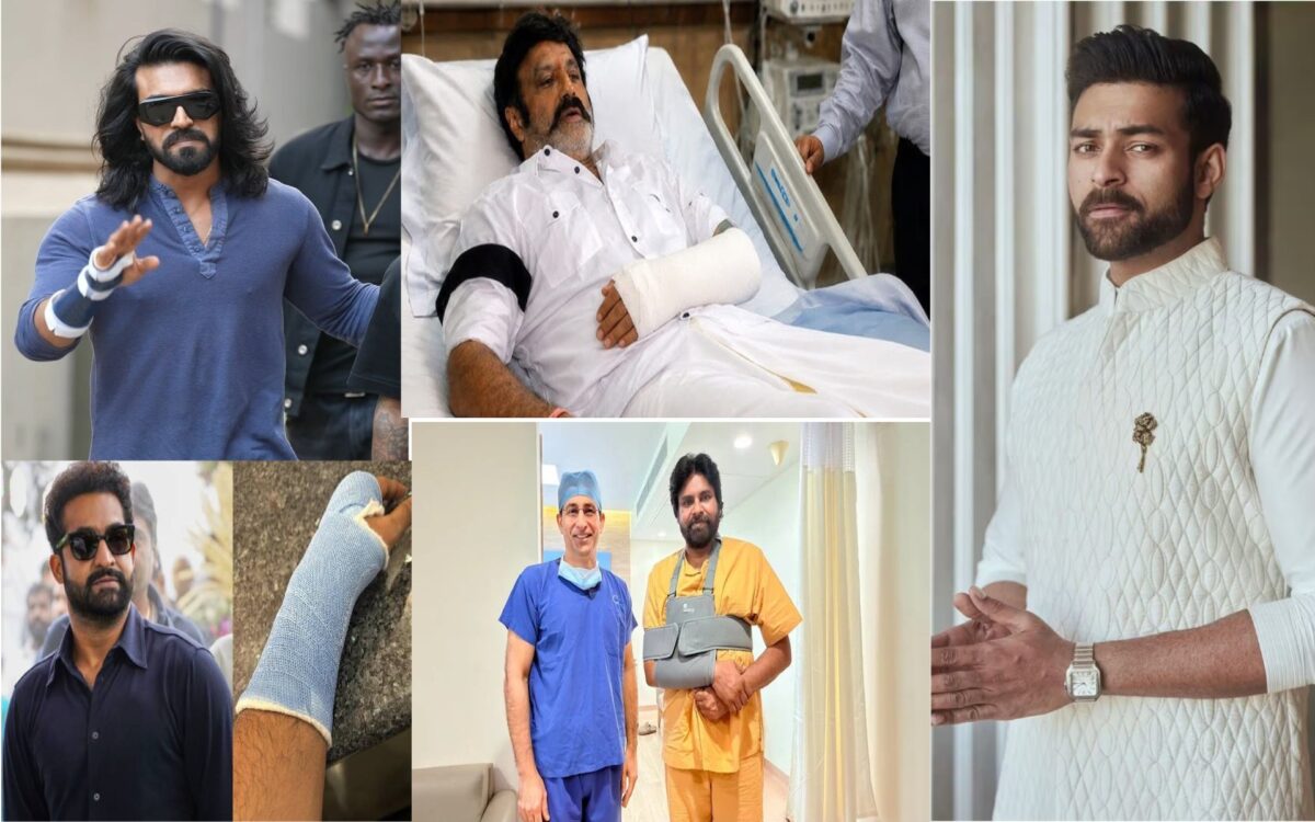 టాలీవుడ్‌లో ఐదుగురు స్టార్లకు గాయాలు