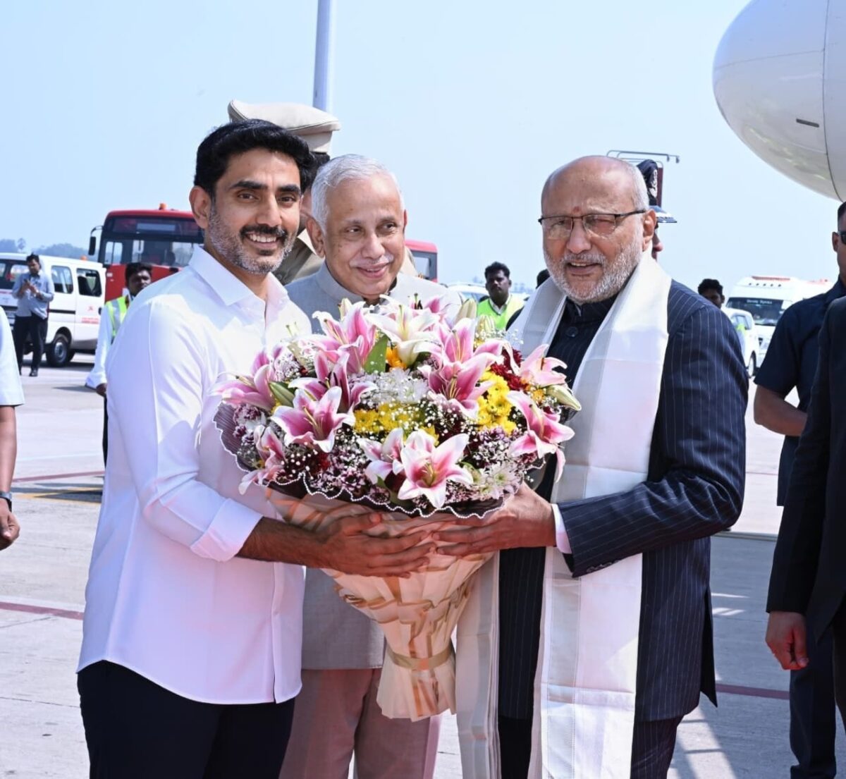 Welcome Back Ruby Vice President Arrives in Vijayawada for NTR Health University Ruby ...