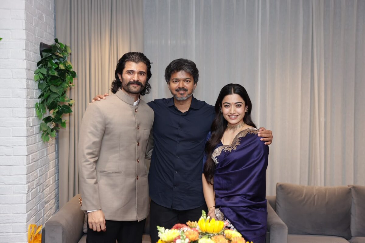 విజయ్ దేవరకొండ, రష్మిక తమిళనాడు సీఎం విజయ్ను కలిశారు